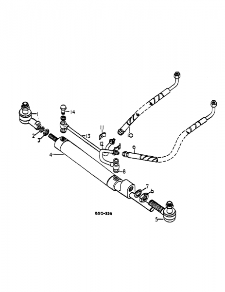 CASE IH IHC Lenkzylinder  IHC 644, 744, 844, 946 Allrad ZF APL1551 APL3052  3146036R94   3224991R91  3224285R92  3146356R95 3217591R92  7442967C91   742967C91